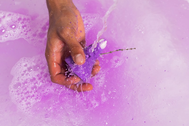 lush cosmetics bubble bar collection bubbleroons brushes sticks bottles cruelty free