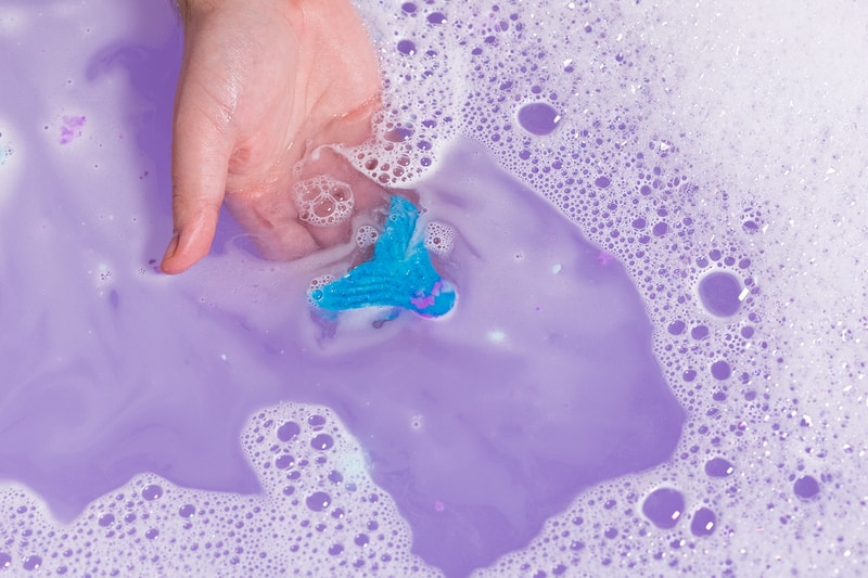 lush cosmetics bubble bar collection bubbleroons brushes sticks bottles cruelty free