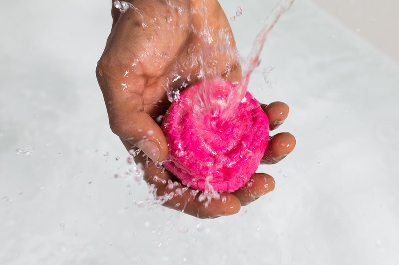 lush cosmetics bubble bar collection bubbleroons brushes sticks bottles cruelty free
