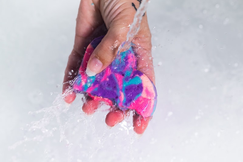 lush cosmetics bubble bar collection bubbleroons brushes sticks bottles cruelty free