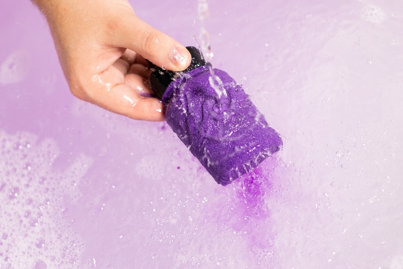 lush cosmetics bubble bar collection bubbleroons brushes sticks bottles cruelty free