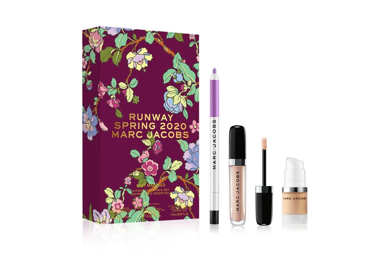 marc jacobs beauty spring summer 2020 runway inspired makeup sets everything goes with blacquer mist matched eyeshadow lips 