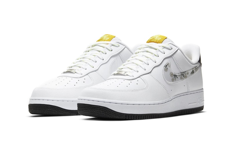 Nike Air Force 1 AF1 '07 LV8 Floral Swoosh Flowers Sneakers