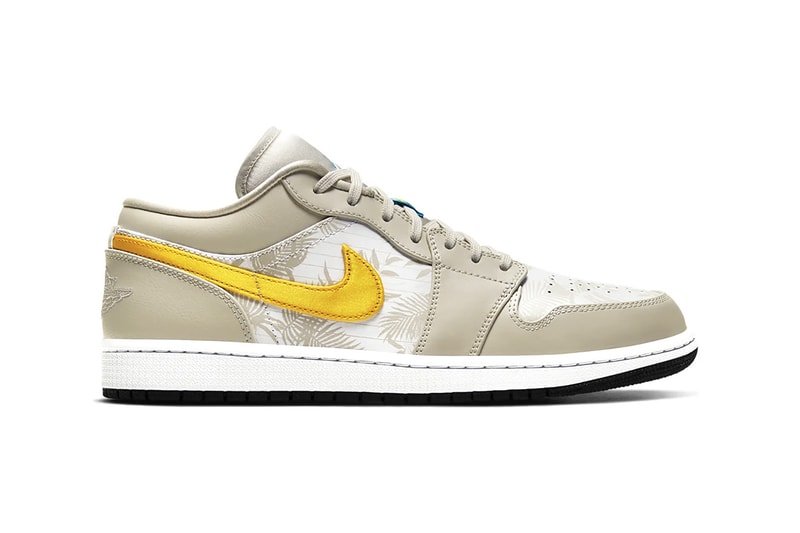 nike air jordan 1 low sneakers yellow beige shoes footwear sneakerhead