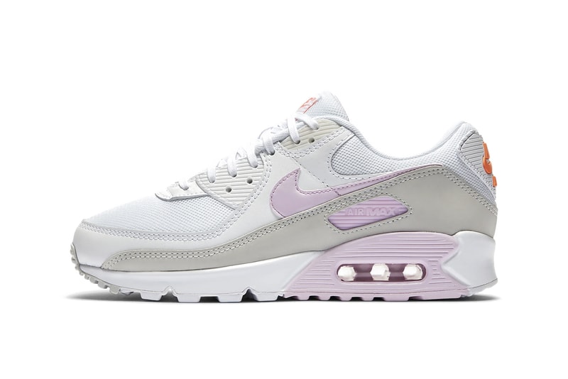 Nike Air Max 90 Pastel Purple/Pink Sneaker Shoe Sole Beige Spring Summer Release