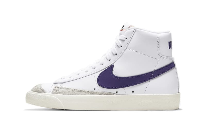 Nike's Blazer Mid Arrives With a Bold Purple Swoosh
