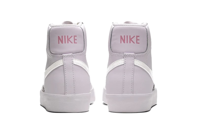 Nike Blazer Mid Violet/Digital Pink Sneaker Shoe Retro Silhouette Spring Summer Shoe Blush Pastel