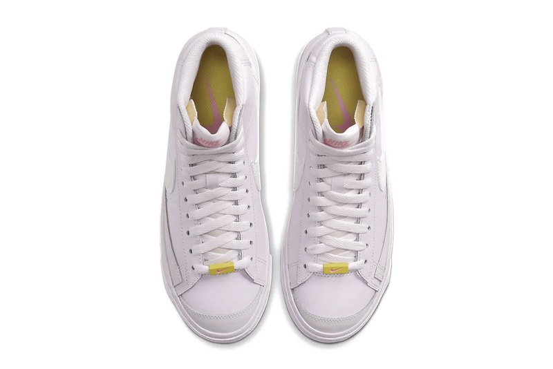 Nike Blazer Mid Violet/Digital Pink Sneaker Shoe Retro Silhouette Spring Summer Shoe Blush Pastel