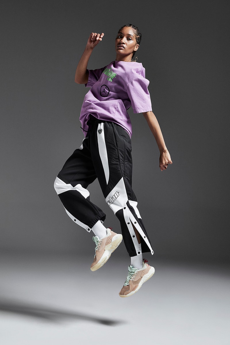 nike jordan brand womens moto summer collection jackets bodysuit athleisure pants sneakers jumpman