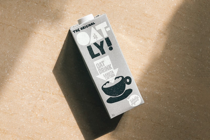 oatly oat milk barista edition vegan sustainable non dairy alternative healthy