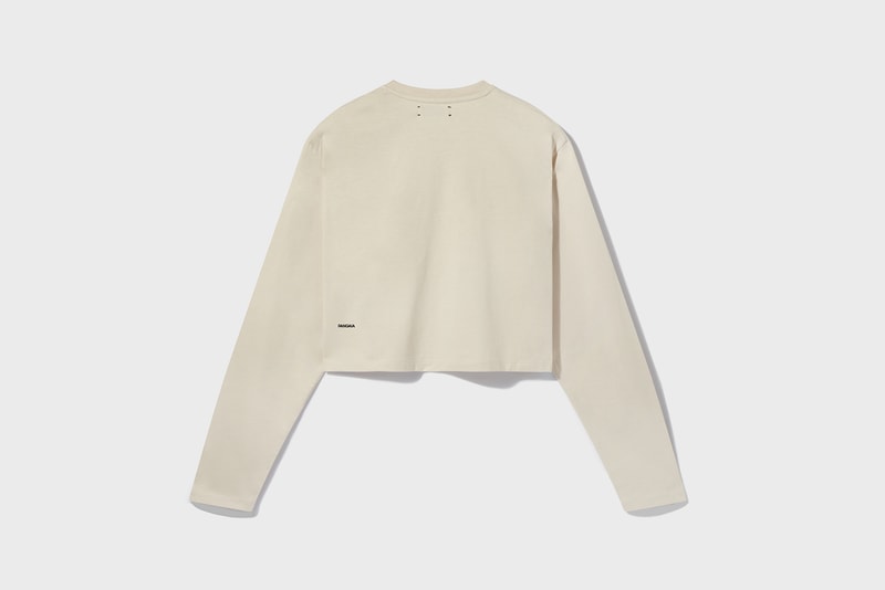 pangaia seaweed family collection relaunch sweaters t shirts sustainability fashion clothes black beige