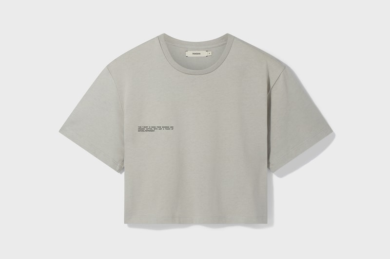 pangaia seaweed family collection relaunch sweaters t shirts sustainability fashion clothes black beige