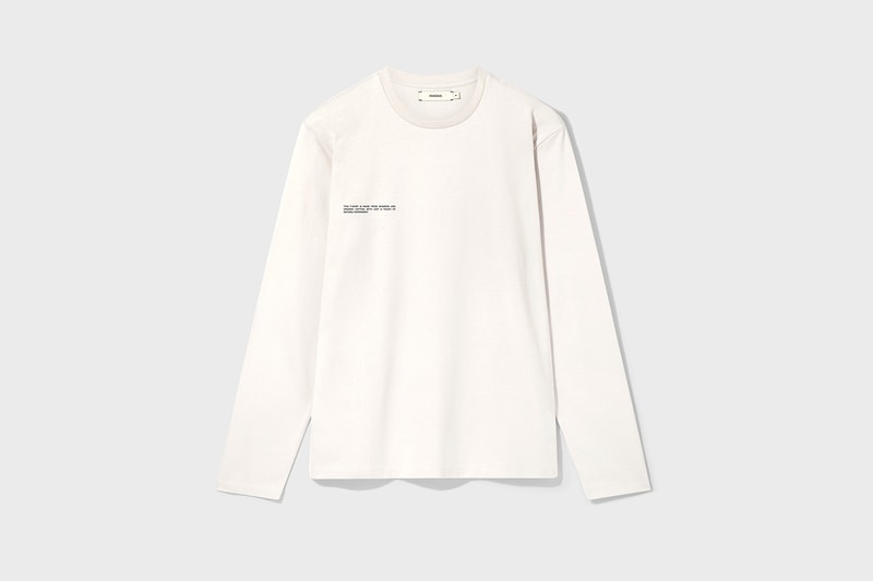 pangaia seaweed family collection relaunch sweaters t shirts sustainability fashion clothes black beige