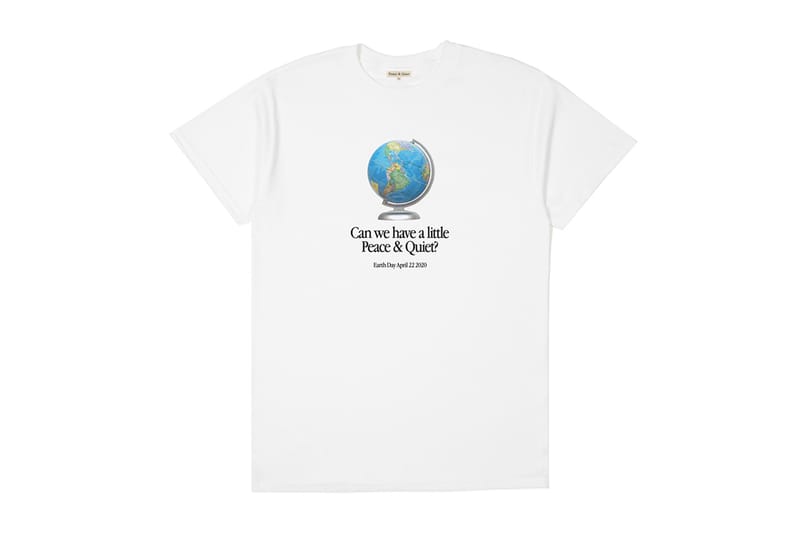Peace & Quiet Celebrates Earth Day with Limited-Edition Unisex T-Shirt
