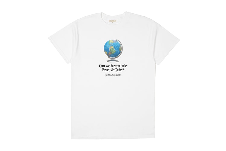 Peace & Quiet Celebrates Earth Day with Limited-Edition Unisex T-Shirt