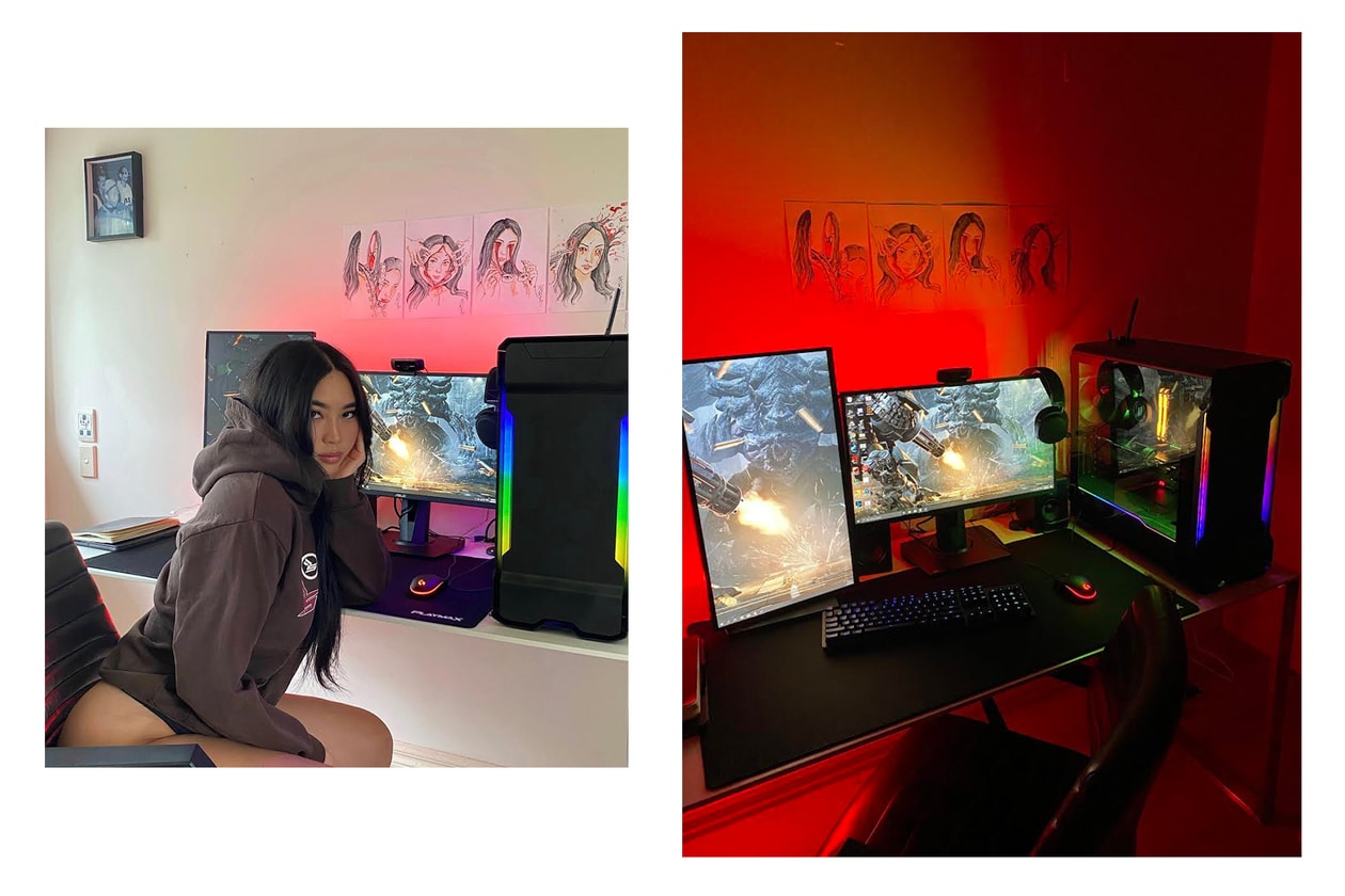 PRIX Workshop Founder Designer Esther Ng Female Gaming Setup
