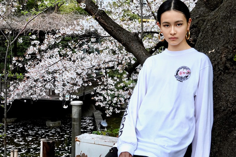 Richardson Cherry Blossom Teamster Capsule Collection Lala Takahashi Spring 