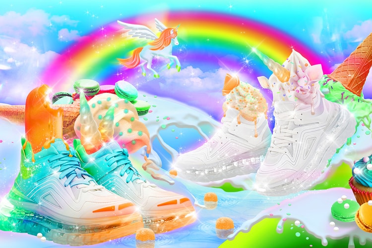 Shoes 53045 Debuts Two Dreamy Colorways for Its Bump'Air High Top Silhouette