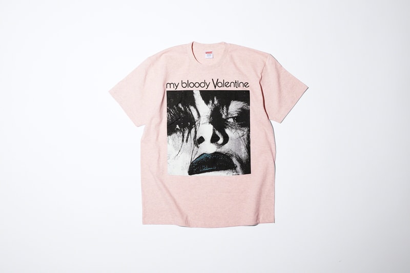 supreme my bloody valentine collaboration hoodies jackets outerwear t shirts 