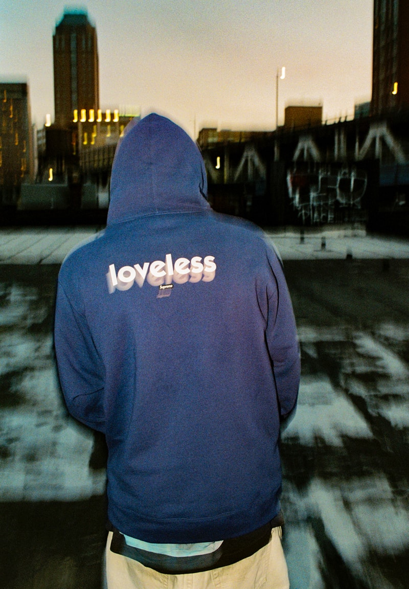 supreme my bloody valentine collaboration hoodies jackets outerwear t shirts 