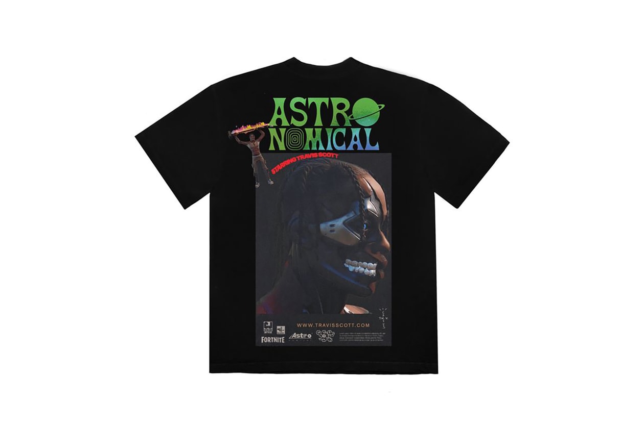 Travis Scott Fortnite Astronomical Tour Concert Merch The Scotts Hoodie T-Shirt
