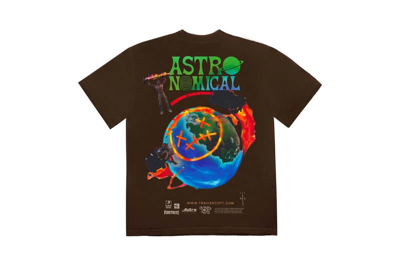 Travis Scott Fortnite Astronomical Tour Concert Merch The Scotts Hoodie T-Shirt