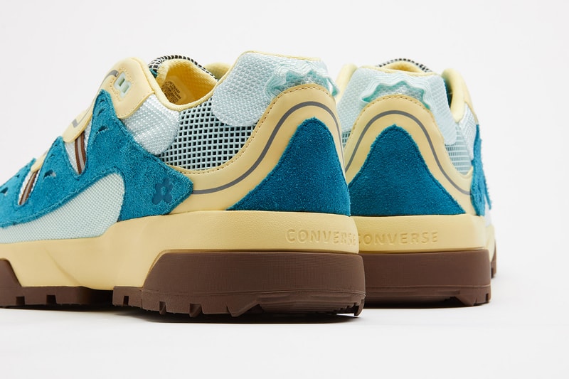 tyler the creator golf le fleur converse gianno sneakers pink blue yellow shoes footwear sneakerhead