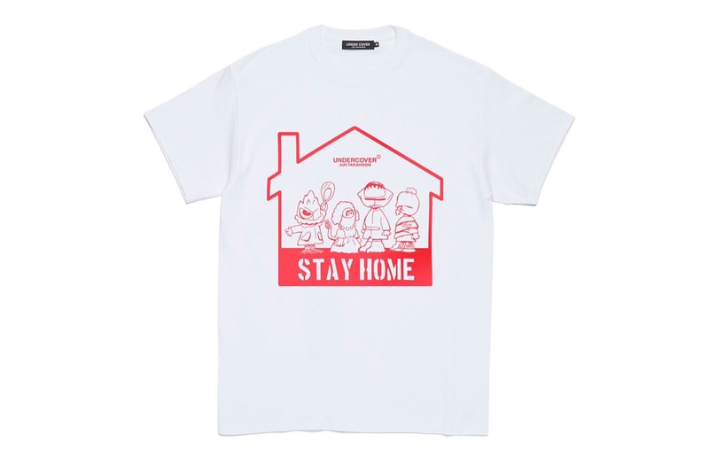 UNDERCOVER Social Distancing T-shirts Capsule Collection COVID-19 Coronavirus Jun Takahashi 