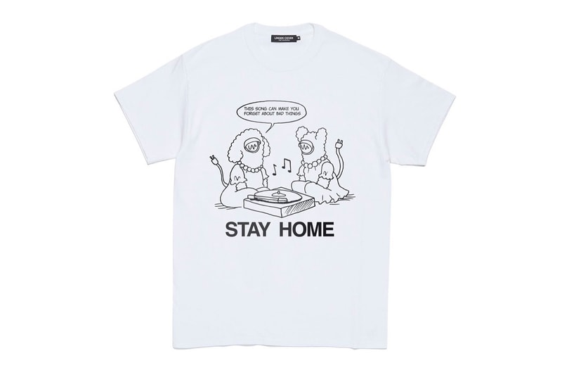 UNDERCOVER Social Distancing T-shirts Capsule Collection COVID-19 Coronavirus Jun Takahashi 