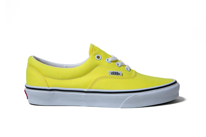 Vans Era Bright Neon Summer Sneaker Collection Pink Green Orange Yellow Shoe