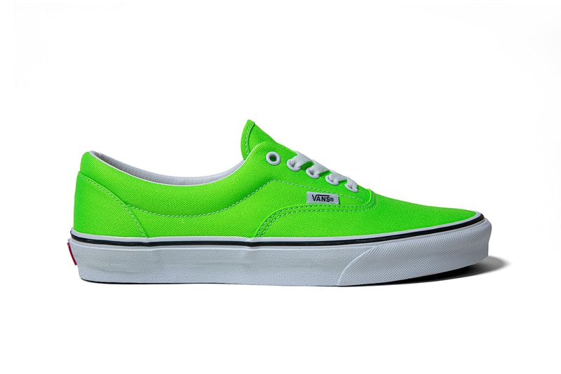 Vans Era Bright Neon Summer Sneaker Collection Pink Green Orange Yellow Shoe