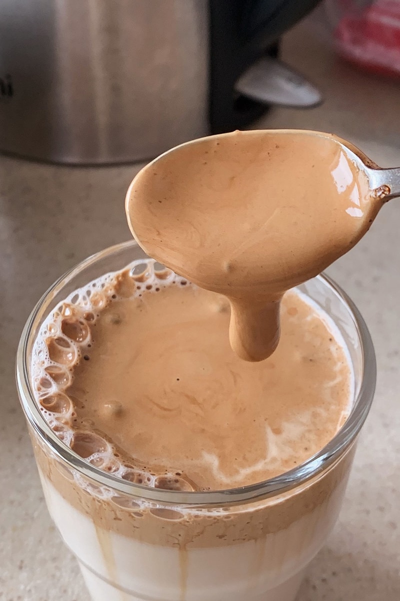 Viral TikTok Trend Dalgona Whipped Coffee Drink Recipe DIY