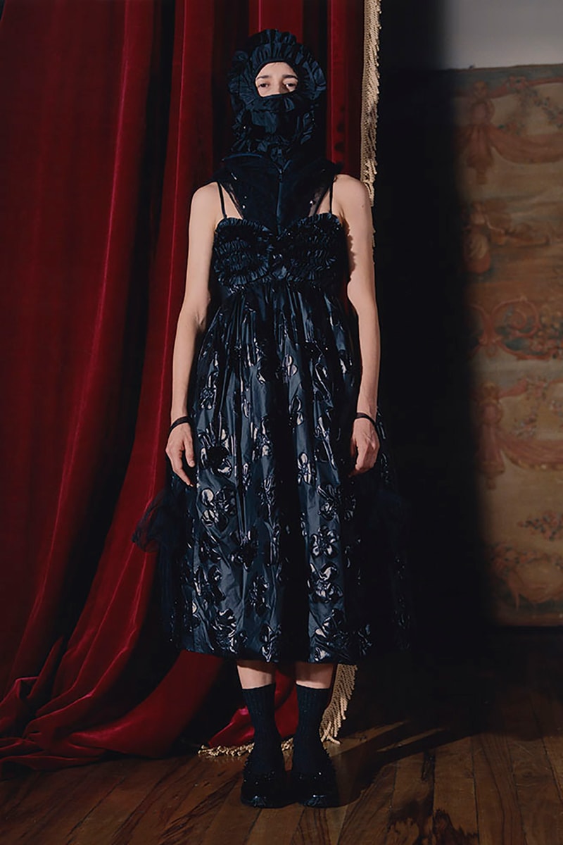 4 moncler simone rocha fall winter collaboration dresses skirts jackets outerwear fashion