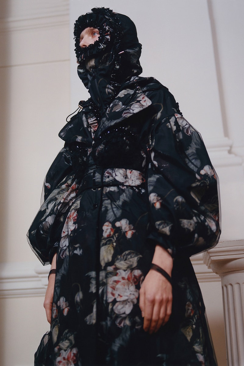 4 moncler simone rocha fall winter collaboration dresses skirts jackets outerwear fashion