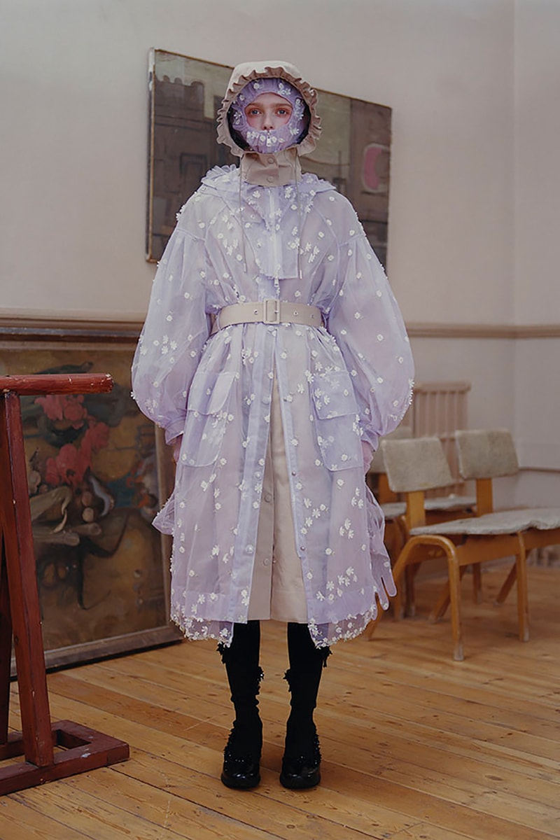 4 moncler simone rocha fall winter collaboration dresses skirts jackets outerwear fashion