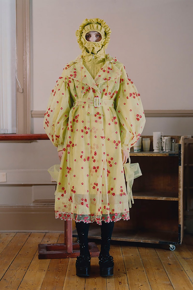 4 moncler simone rocha fall winter collaboration dresses skirts jackets outerwear fashion