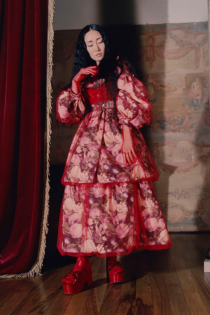 4 moncler simone rocha fall winter collaboration dresses skirts jackets outerwear fashion
