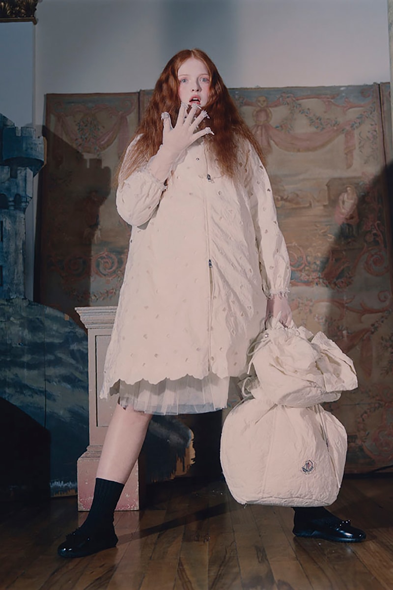 4 moncler simone rocha fall winter collaboration dresses skirts jackets outerwear fashion