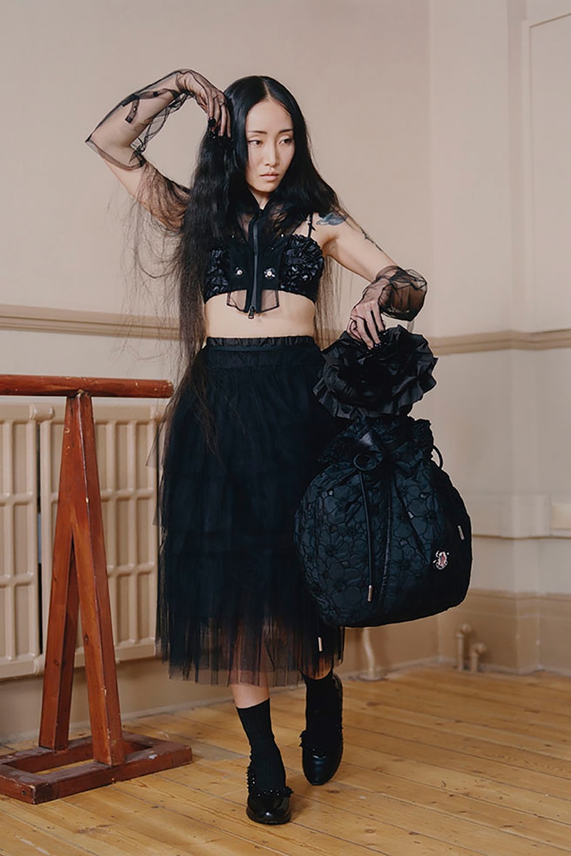 4 moncler simone rocha fall winter collaboration dresses skirts jackets outerwear fashion