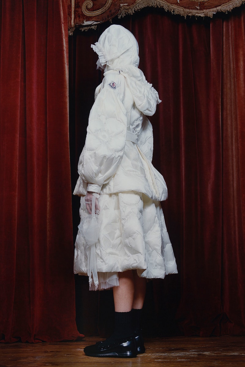 4 moncler simone rocha fall winter collaboration dresses skirts jackets outerwear fashion