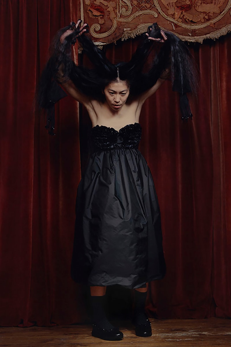 4 moncler simone rocha fall winter collaboration dresses skirts jackets outerwear fashion