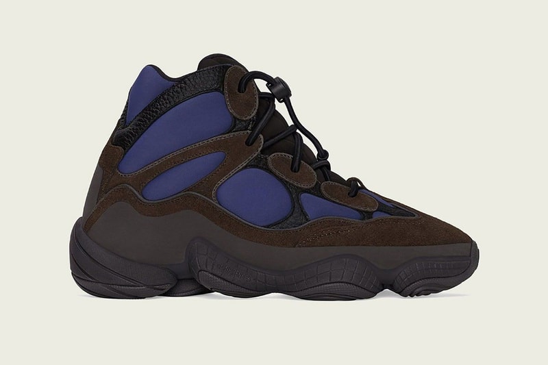 YEEZY 500 High Tyrian Kanye West adidas Originals Navy Brown