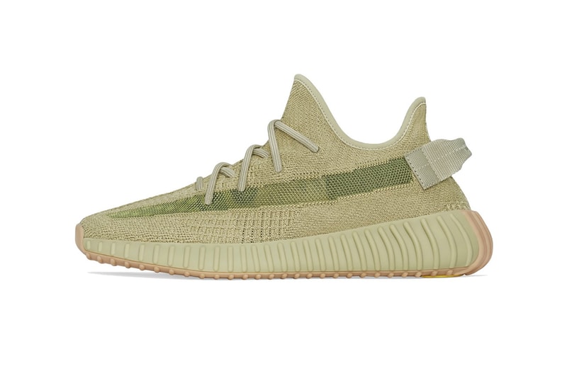adidas kanye west yeezy boost 350 v2 sulfur sneakers olive green colorway sneakerhead shoes footwear