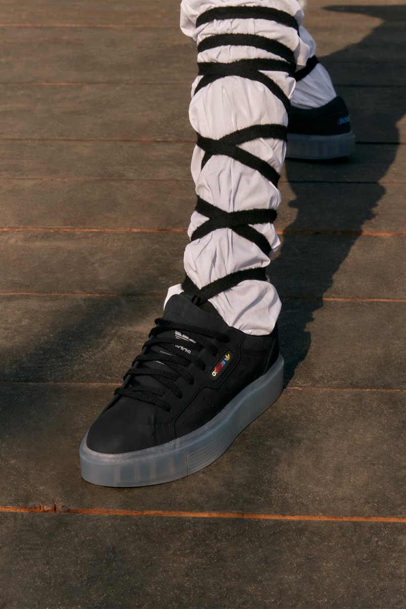 adidas originals angel chen collaboration sleek super kiellor ozweego magmur runner sneakers chinese martial arts shoes footwear sneakerhead