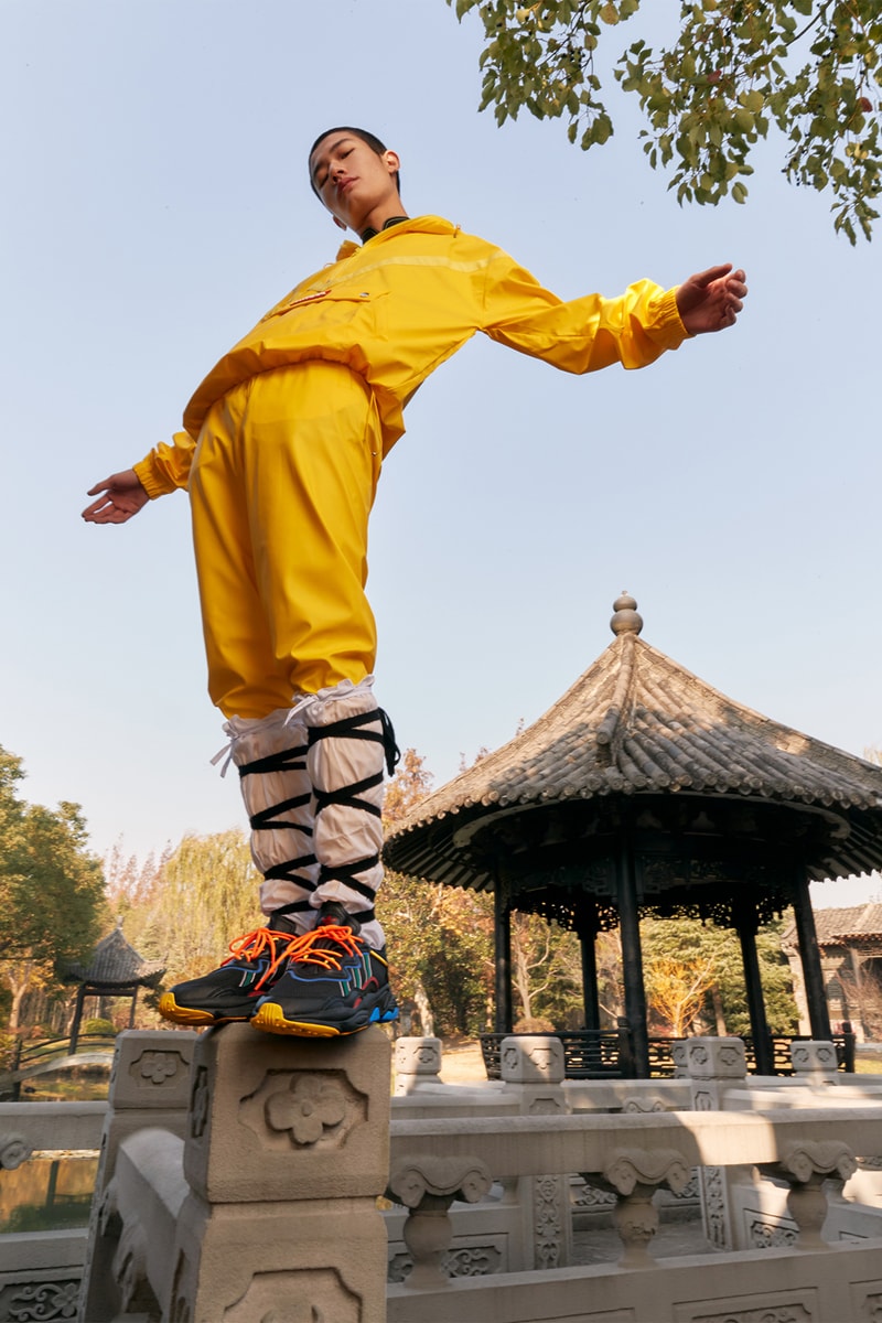 adidas originals angel chen collaboration sleek super kiellor ozweego magmur runner sneakers chinese martial arts shoes footwear sneakerhead
