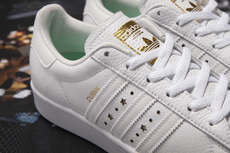 adidas Originals Superstar ADV Collaboration Jenn Soto Mariah Duran White Black Womens Sneakers