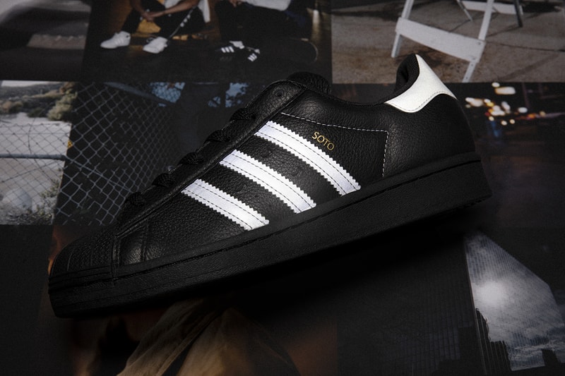 adidas Originals Superstar ADV Collaboration Jenn Soto Mariah Duran White Black Womens Sneakers