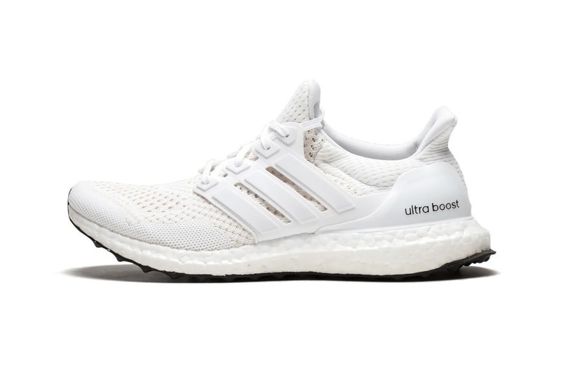 adidas ultraboost 1 0 sneakers triple white colorway shoes footwear sneakerhead