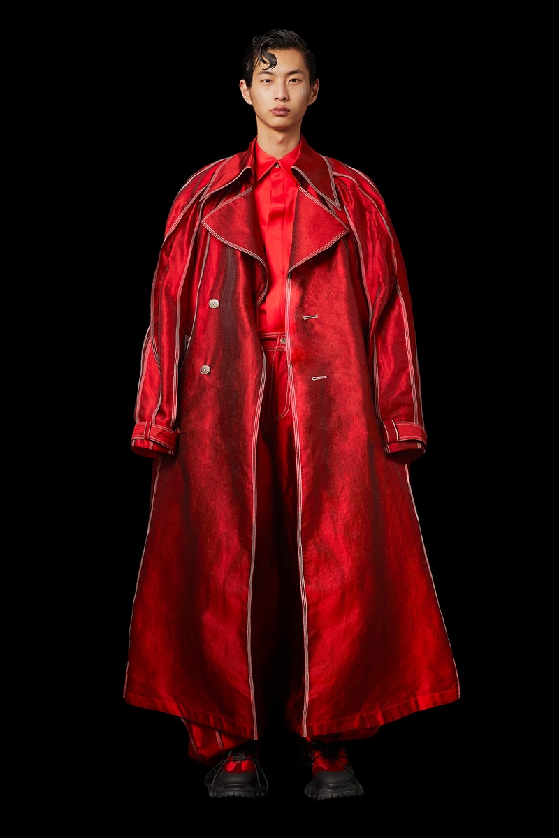 angel chen fall winter lookbook digital virtual fashion show shanghai 