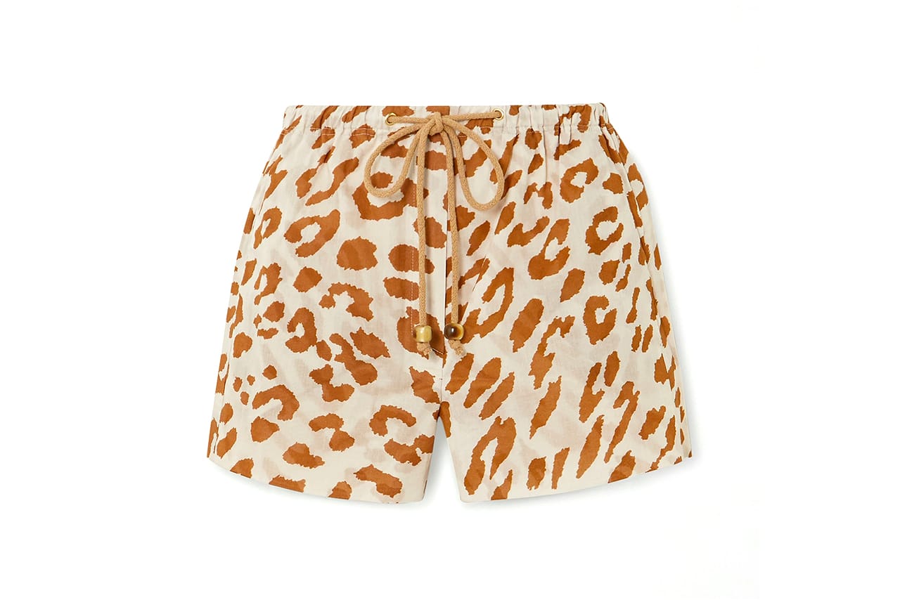 nike women's leopard shorts